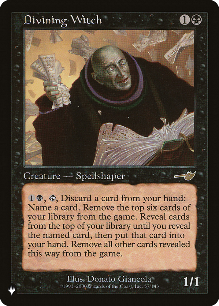 Divining Witch (LIST-NEM-57) - The List