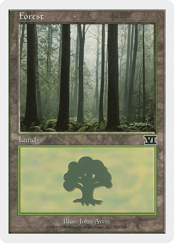 Forest (350) (6ED-350) - Classic Sixth Edition