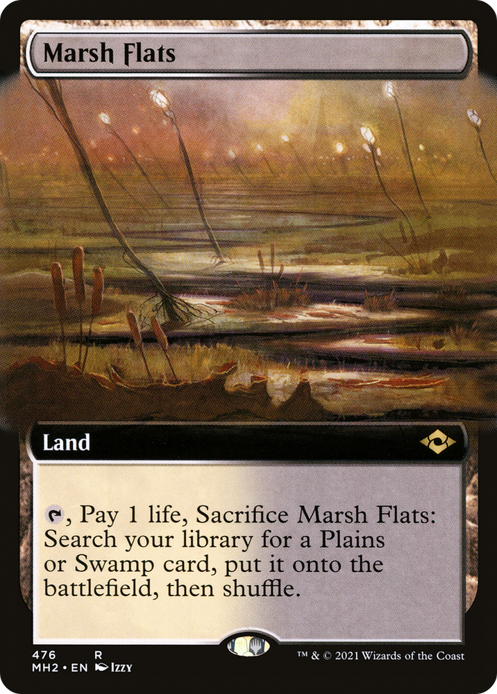 Marsh Flats (Extended Art) (MH2-476) - Modern Horizons 2: (Extended Art)