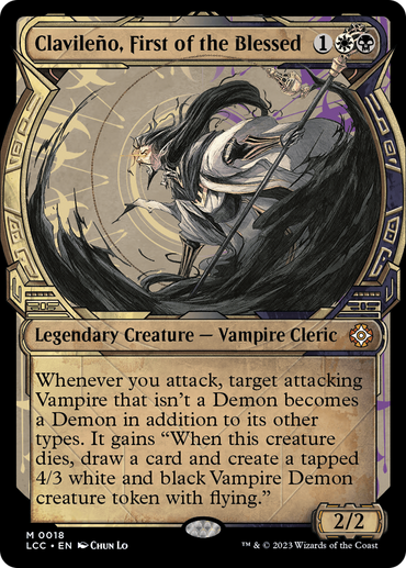 Clavileno, First of the Blessed (Showcase) (LCC-018) - The Lost Caverns of Ixalan Commander: (Showcase)