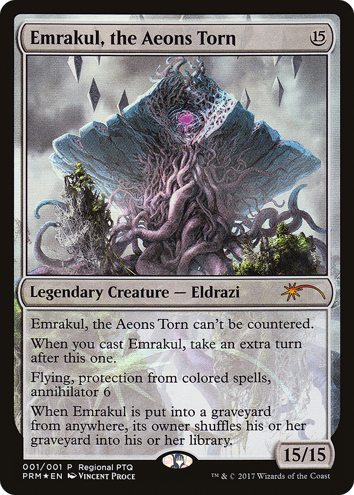 Emrakul, the Aeons Torn (PTP-001) - Pro Tour Promos Foil