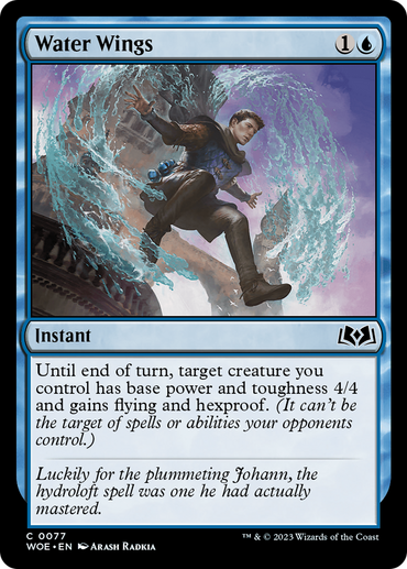 Water Wings (WOE-077) - Wilds of Eldraine