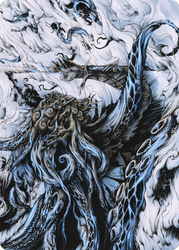 Orvar, the All-Form // Orvar, the All-Form (AKHM-077) - Kaldheim Art Series (Borderless) Foil