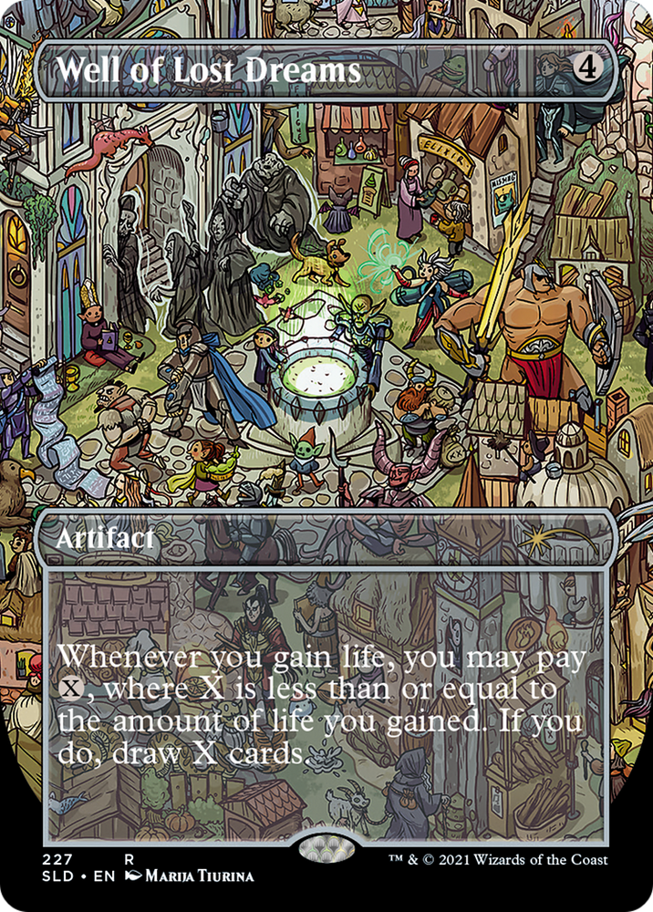 Well of Lost Dreams (227) (SLD-227) - Secret Lair Drop (Borderless)