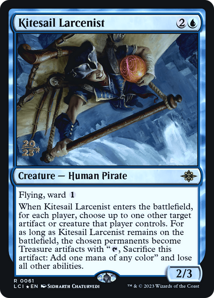 Kitesail Larcenist (PRE-061) - The Lost Caverns of Ixalan Promos Foil