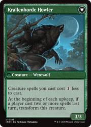 Duskwatch Recruiter // Krallenhorde Howler (INR-193) - Innistrad Remastered Foil