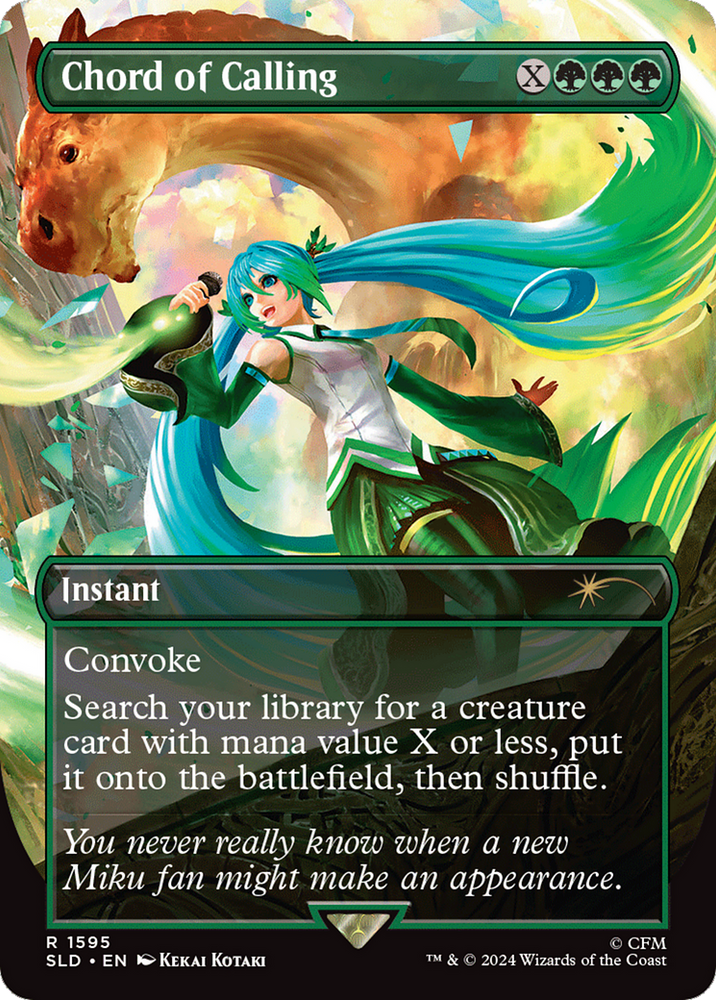Chord of Calling (SLD-1595) - Secret Lair Drop (Borderless)