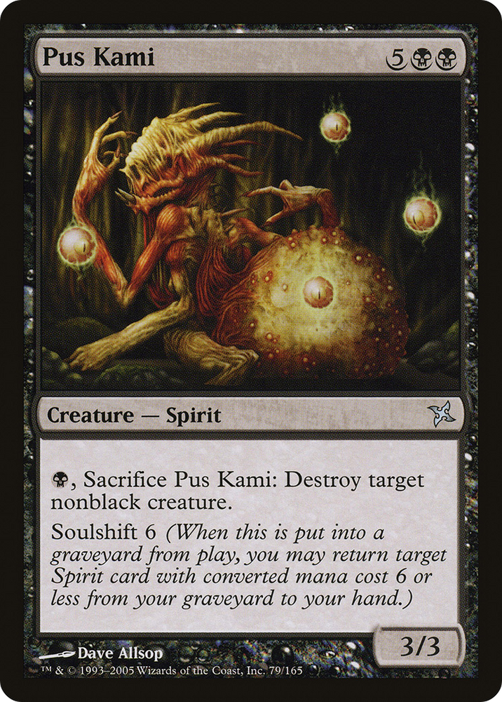 Pus Kami (BOK-079) - Betrayers of Kamigawa Foil