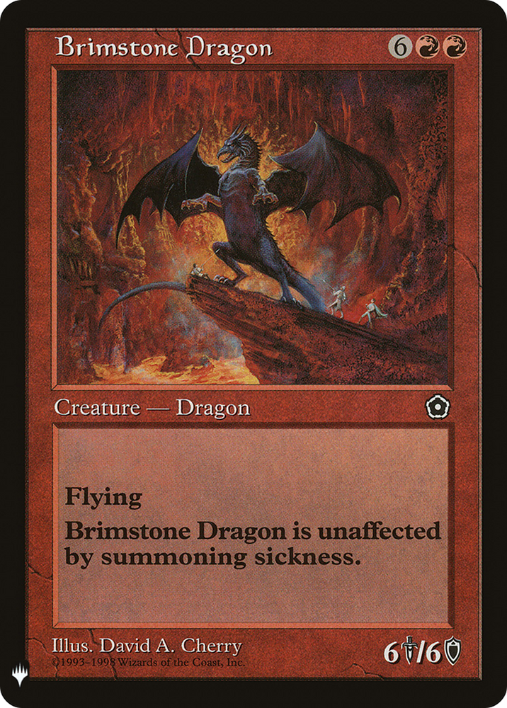 Brimstone Dragon (LIST-P02-92) - The List