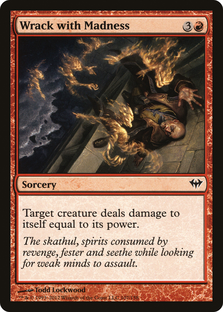 Wrack with Madness (DKA-107) - Dark Ascension Foil