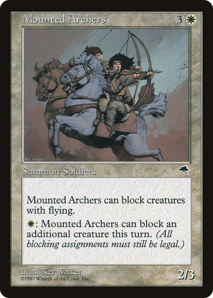 Mounted Archers (TMP-030) - Tempest
