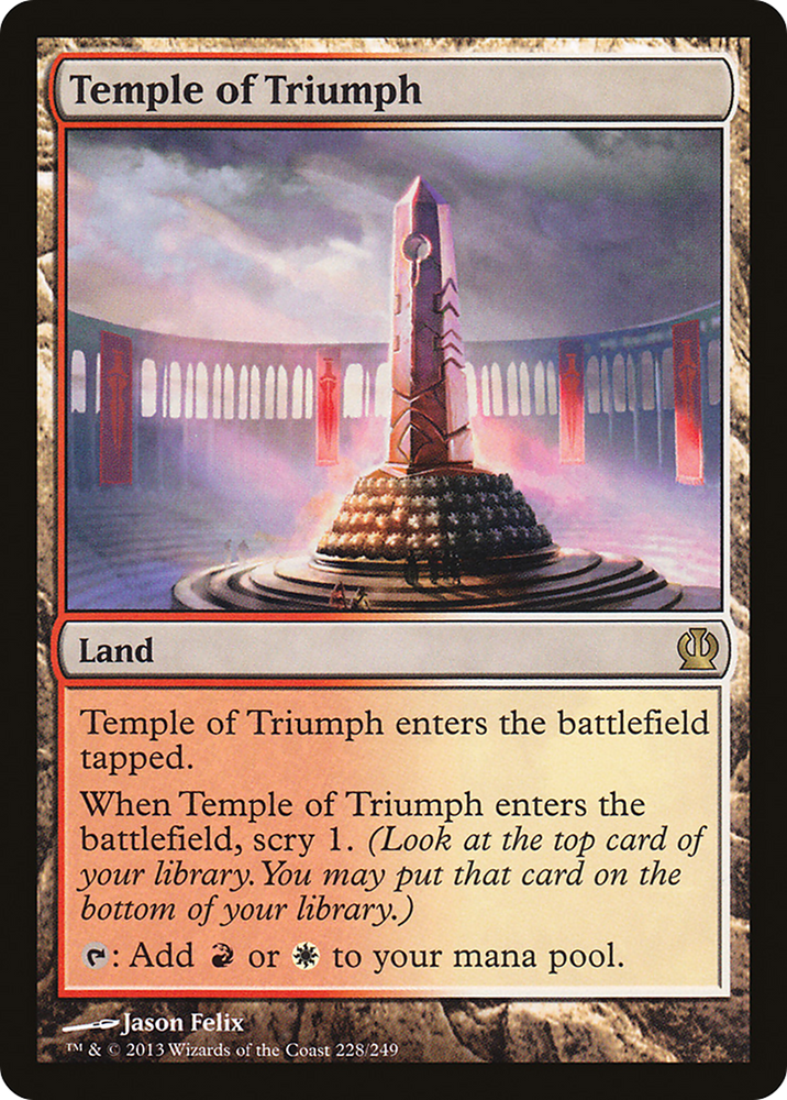 Temple of Triumph (THS-228) - Theros