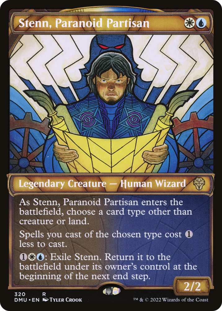 Stenn, Paranoid Partisan (Showcase) (DMU-320) - Dominaria United: (Showcase)