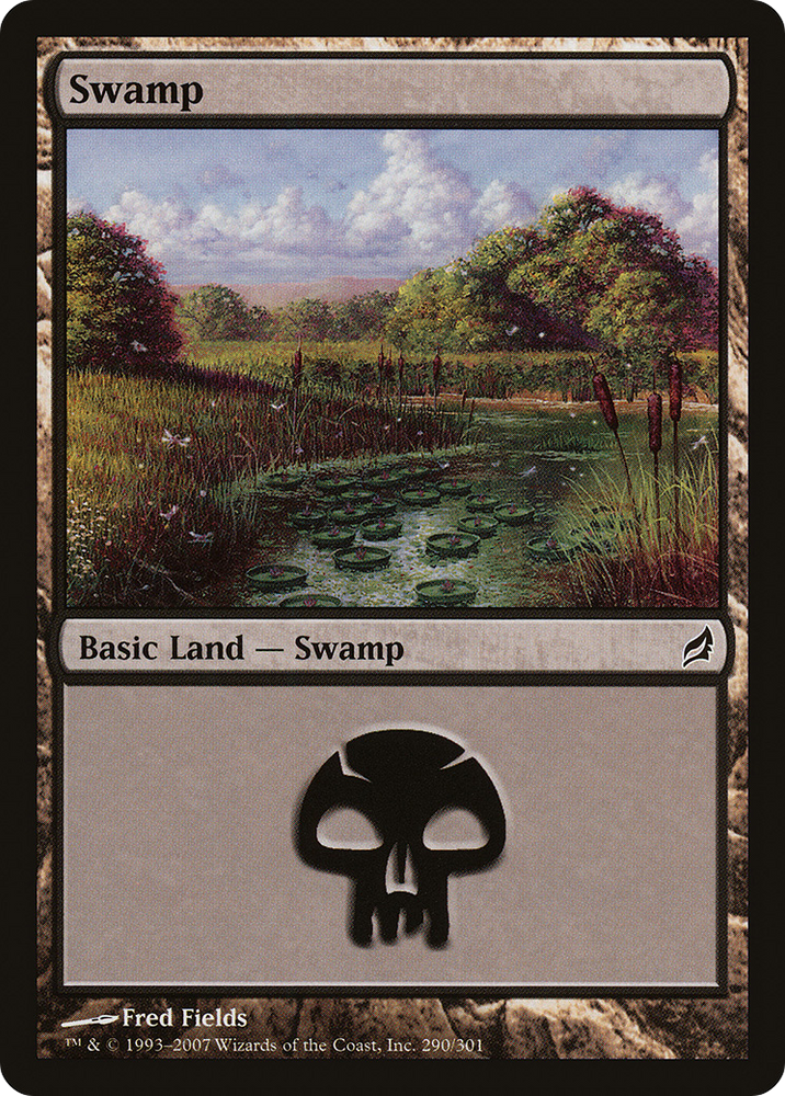 Swamp (290) (LRW-290) - Lorwyn Foil