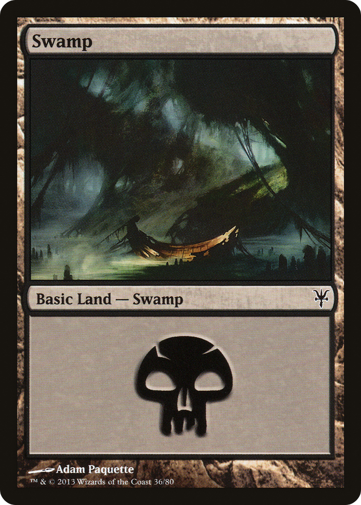 Swamp (36) (DDK-036) - Duel Decks: Sorin vs. Tibalt