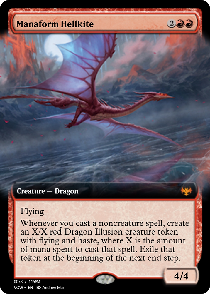 Manaform Hellkite (PRM-95395) - Magic Online Promos Foil