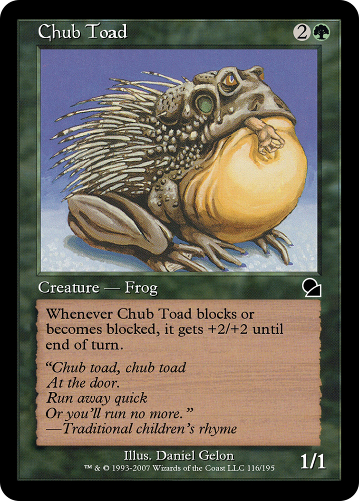 Chub Toad (ME1-116) - Masters Edition