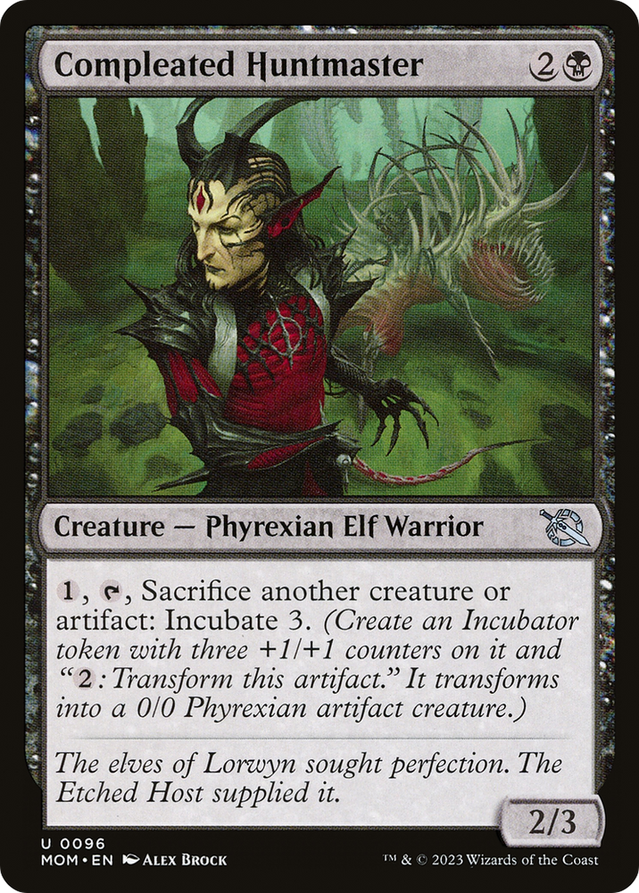 Compleated Huntmaster (MOM-096) - March of the Machine