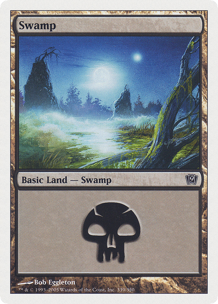 Swamp (339) (9ED-339) - Ninth Edition