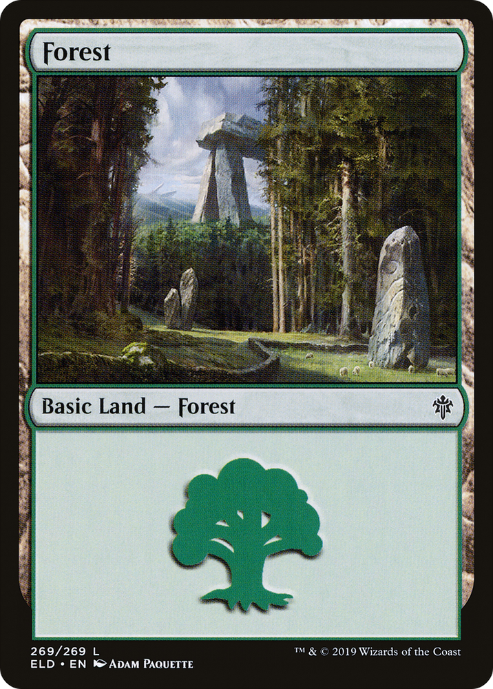 Forest (269) (ELD-269) - Throne of Eldraine
