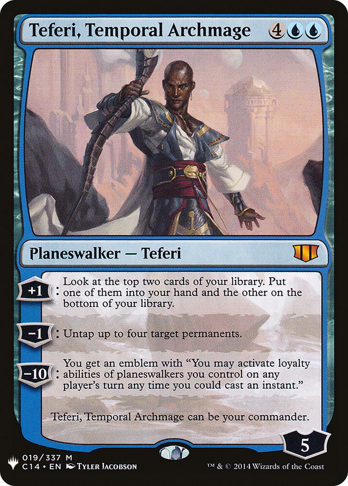 Teferi, Temporal Archmage (LIST-C14-19) - The List