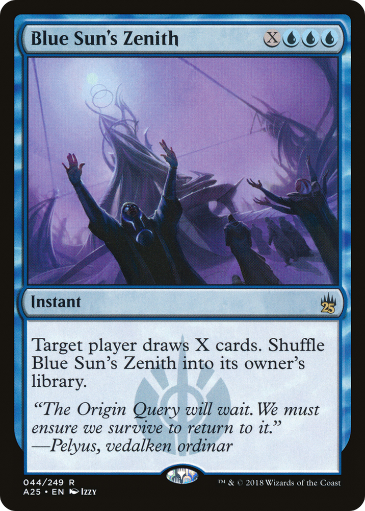 Blue Sun's Zenith (A25-044) - Masters 25