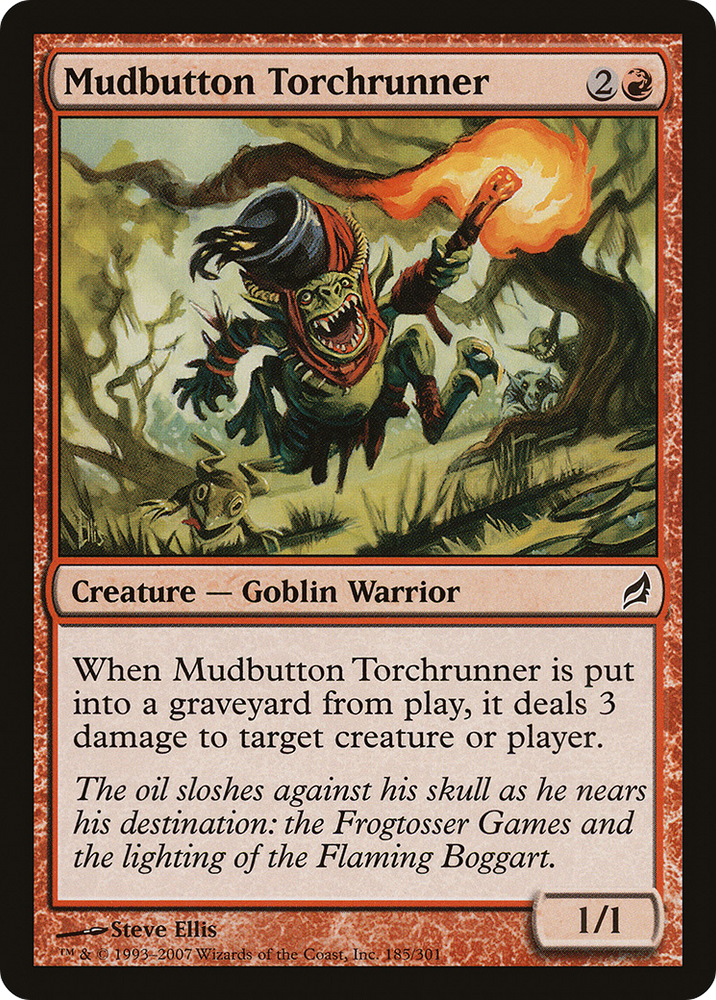 Mudbutton Torchrunner (LRW-185) - Lorwyn
