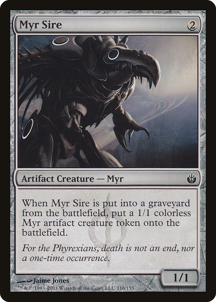 Myr Sire (MBS-116) - Mirrodin Besieged