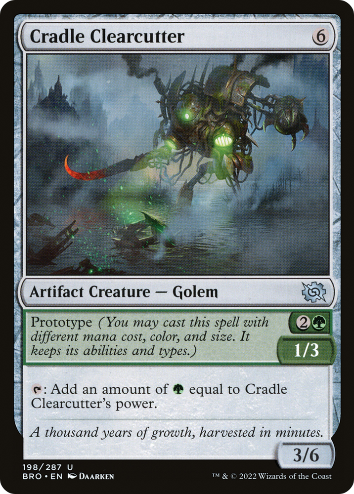 Cradle Clearcutter (BRO-198) - The Brothers' War