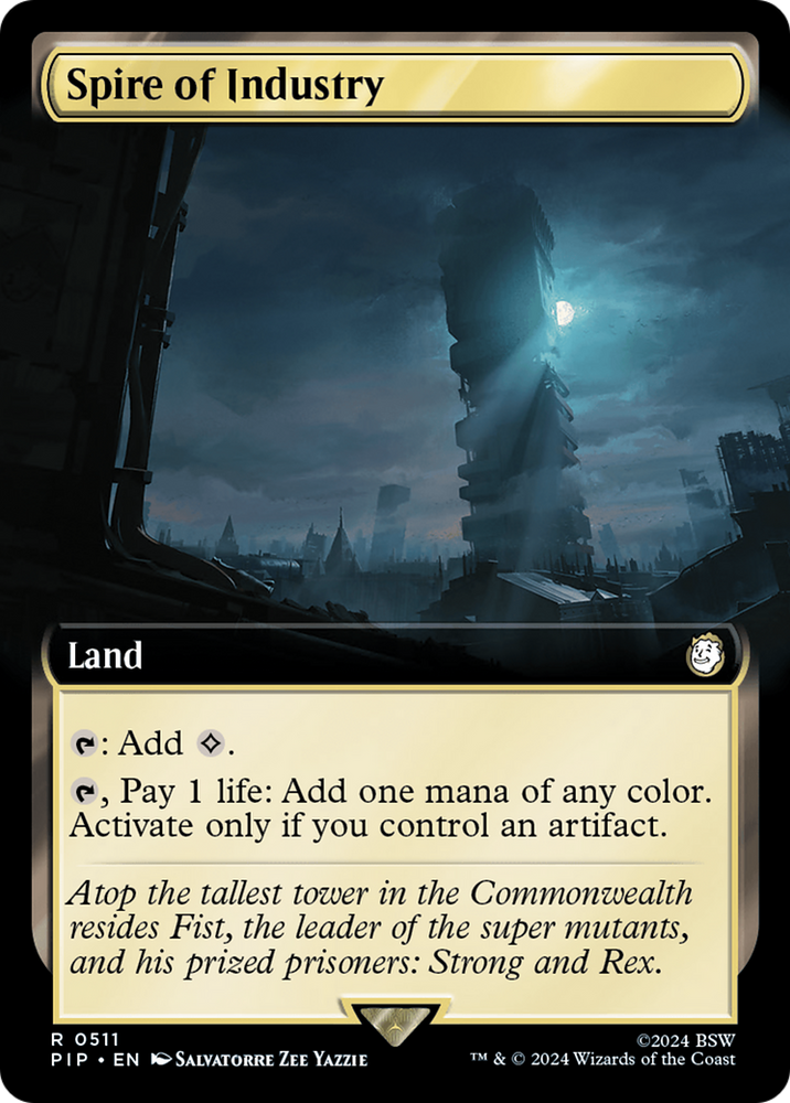 Spire of Industry (Extended Art) (PIP-511) - Fallout: (Extended Art)