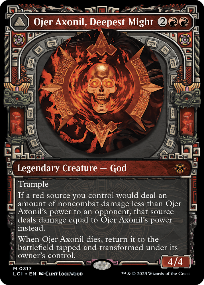 Ojer Axonil, Deepest Might (Showcase) (LCI-317) - The Lost Caverns of Ixalan: (Showcase)
