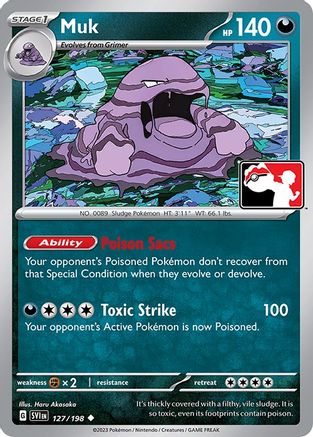 Muk 127  Prize Pack Series Cards - Uncommon