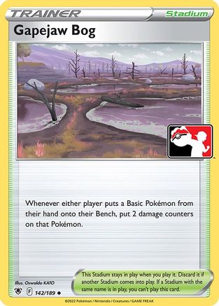 Gapejaw Bog 142  Prize Pack Series Cards - Uncommon