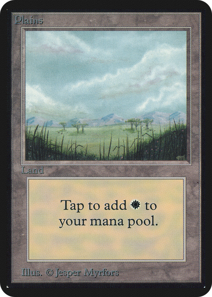 Plains (B) (LEA-287) - Limited Edition Alpha