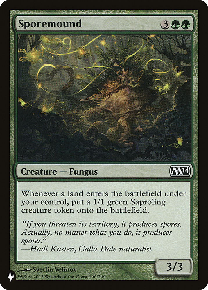 Sporemound (LIST-M14-196) - The List