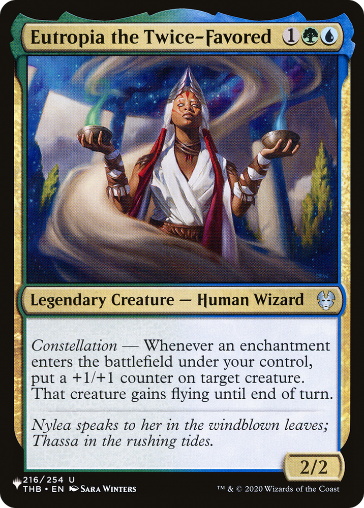 Eutropia the Twice-Favored (LIST-216/254) - The List