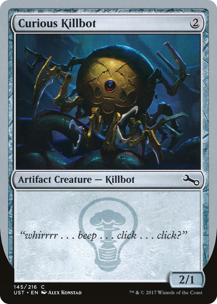Curious Killbot (UST-145A) - Unstable Foil
