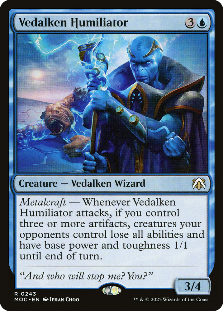 Vedalken Humiliator (MOC-243) - March of the Machine Commander