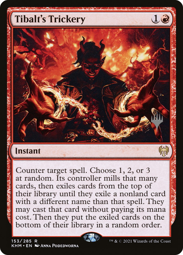 Tibalt's Trickery (PPKHM-153P) - Kaldheim Promos