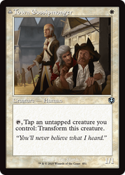 Town Gossipmonger // Incited Rabble (INR-451) - Innistrad Remastered