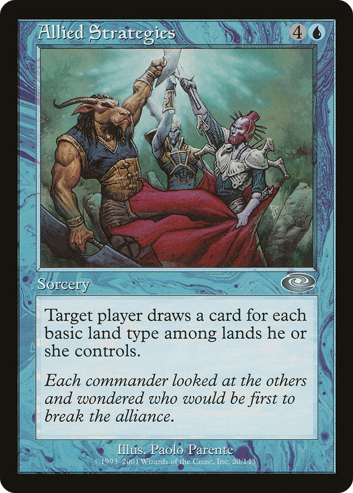 Allied Strategies (PLS-020) - Planeshift Foil
