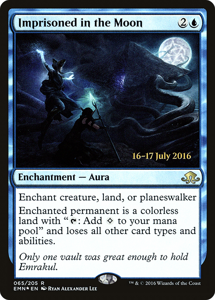 Imprisoned in the Moon (PRE-65S) - Eldritch Moon Promos Foil