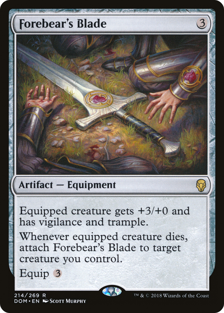 Forebear's Blade (DOM-214) - Dominaria