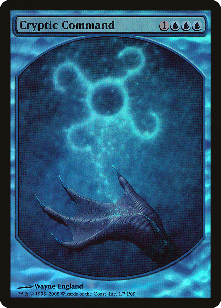 Cryptic Command (MPRP-001) - Magic Player Rewards 2009 Foil