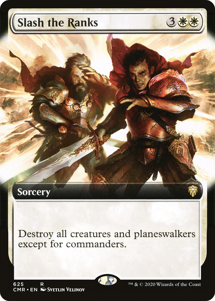 Slash the Ranks (Extended Art) (CMR-625) - Commander Legends: (Extended Art)