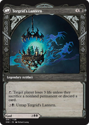 Tergrid, God of Fright // Tergrid's Lantern (PRM-88290) - Magic Online Promos Foil