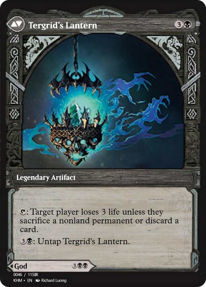 Tergrid, God of Fright // Tergrid's Lantern (PRM-88290) - Magic Online Promos