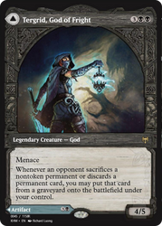 Tergrid, God of Fright // Tergrid's Lantern (PRM-88290) - Magic Online Promos