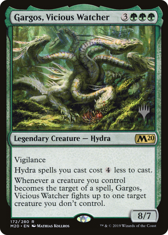 Gargos, Vicious Watcher (PPM20-172P) - Core Set 2020 Promos