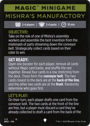 Mishra's Manufactory // Mishra's Manufactory (cont'd) (MBRO-001) - The Brothers' War Minigames